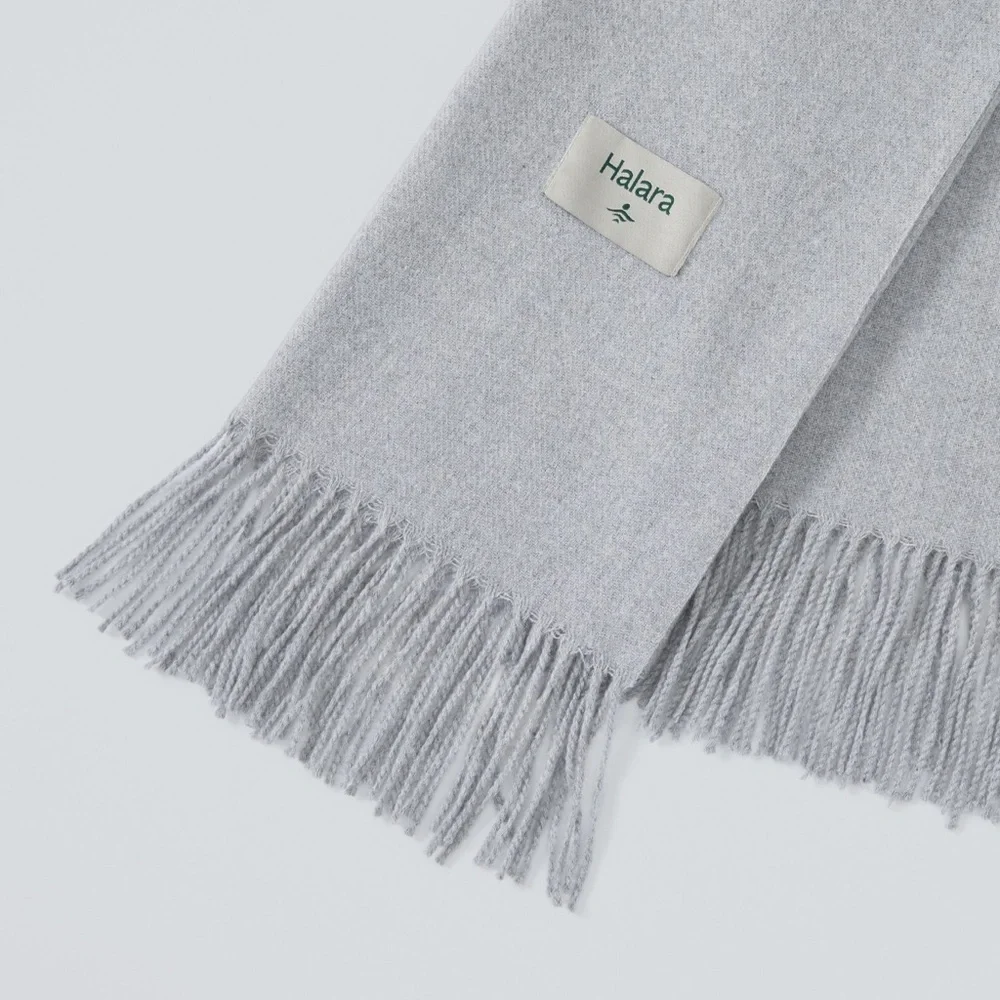 Halara Knit Fringe Scarf